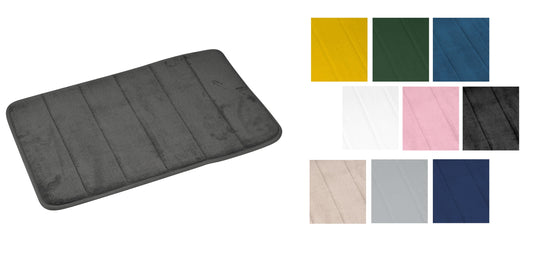 Badematte 40x60cm Badteppich Badvorleger Duschvorleger Badeteppich weich Teppich