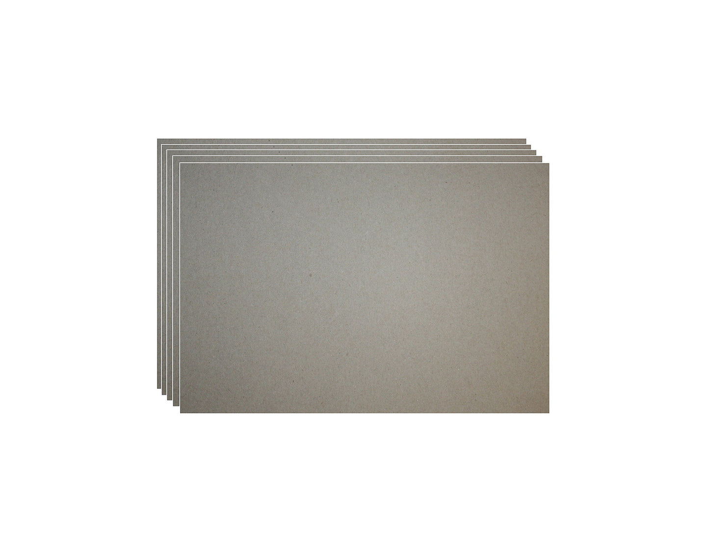 Graupappe 0,5mm Bastelpappe DIN A4/A5 Buchbinderpappe Pappe Graukarton Basteln