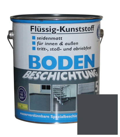 Flüssig Kunststoff 5L Bodenbeschichtung 50m² Betonfarbe Beton Beschichtung