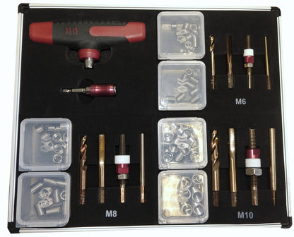 Profi Gewinde Reparatur Set Helicoil Gewindeschneider M3 - M12 Gewindehülse