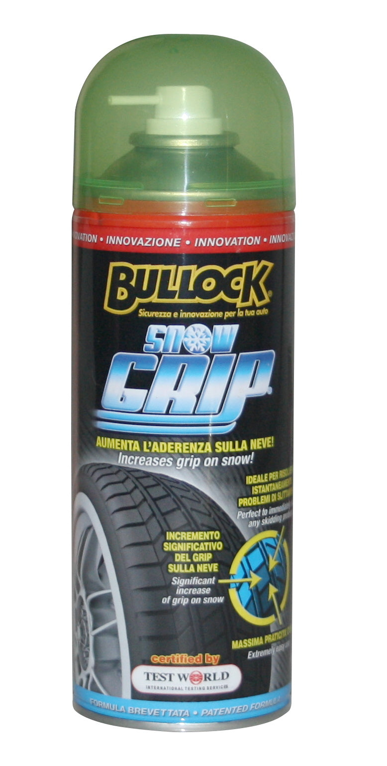 BULLOCK Snow Grip 400ml flüssige Schneekette Eis Schnee Anfahrhilfe Anti Rutsch