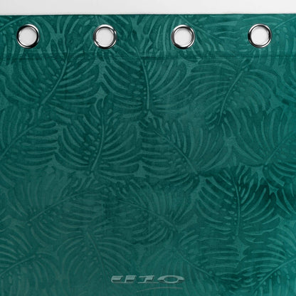 Ösenschal Vorhang 140x240 Samt-Struktur Gardine Schal Ösen blickdicht Gardine