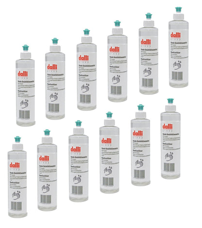 12x Hände Desinfektionsmittel 450ml Corona Viren Handdesinfektion WHO Rezeptur