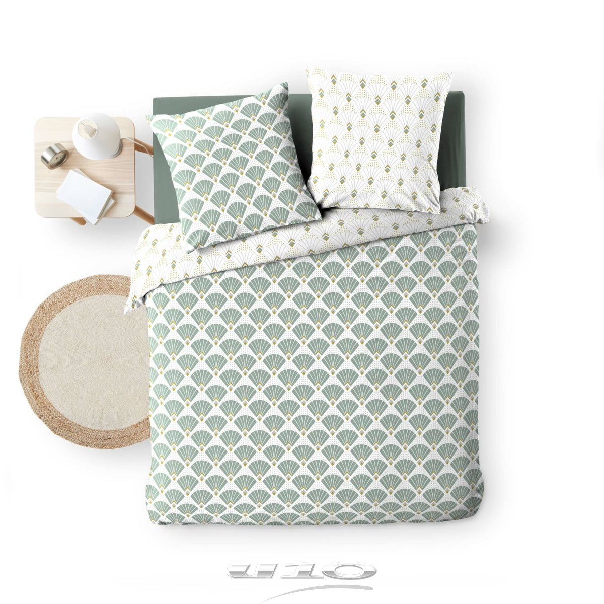 3tlg. Mikrofaser Bettwäsche Set 240x220cm Übergröße King Size Bett Kissen Bezug