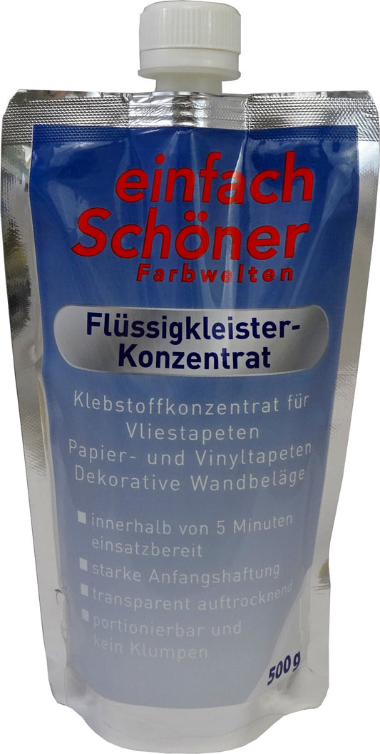 Einfach Schöner Universal Flüssigkleister Konzentrat 500g Tapeten Kleister
