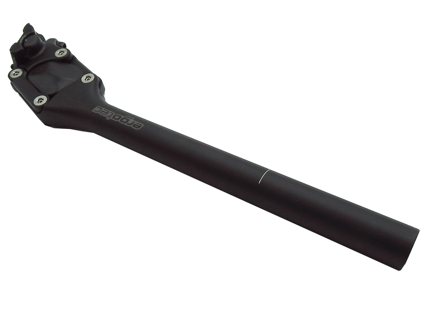 Federsattelstütze 90 Kg ERGOTEC PM-705N Sattelstütze gefedert Alu Ø 27,2 - 31,8