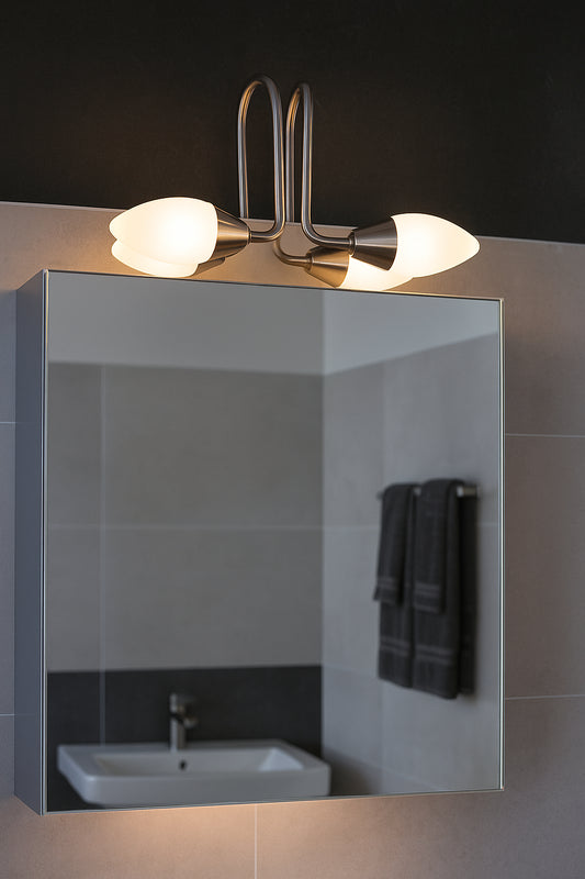 Spiegelleuchte Spiegellampe Badleuchte Spiegel Licht Bilderlampe Lampe Leuchte