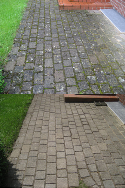 KWERN Wildkrautbürste GREENBUSTER Pro 66 B+S 500E Reinigung Moos Unkraut Entferner