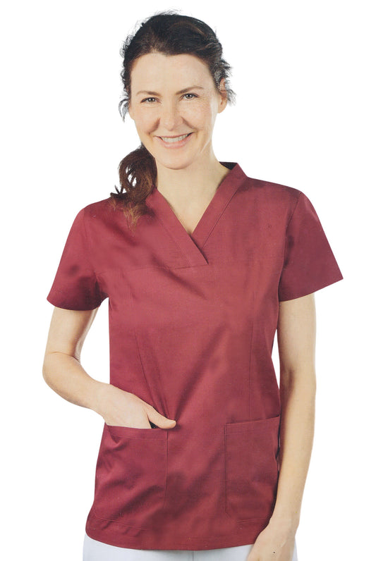 Damen Schlupfkasack OP Kasack Kleidung Altenpfleger Medizin Pflege Schlupfjacke