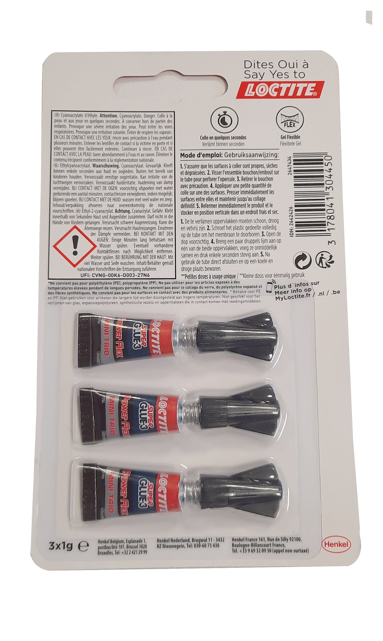 Loctite Sekundenkleber Power Kleber Sekunden Alleskleber Schnellkleber