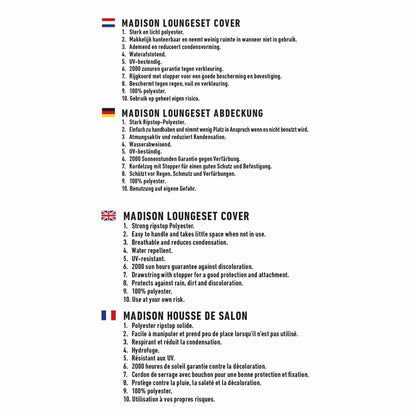 Hängesessel Schutzhülle Gartenmöbel Abdeckung rund 100x200  grau Garten Möbel