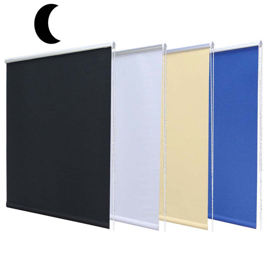 Verdunkelungsrollo 40cm Thermo Klemmrollo Rollo Verdunklung blickdicht stufenlos