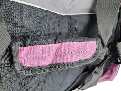 Sporttasche rosa grau Fitness Trainingstasche Sport Training Tasche Reisetasche