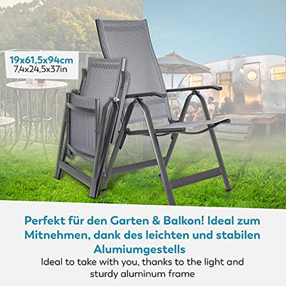 skanfriends 10-Stufen Gartenstuhl Binz - Verpackungseinheit: 2 Stück