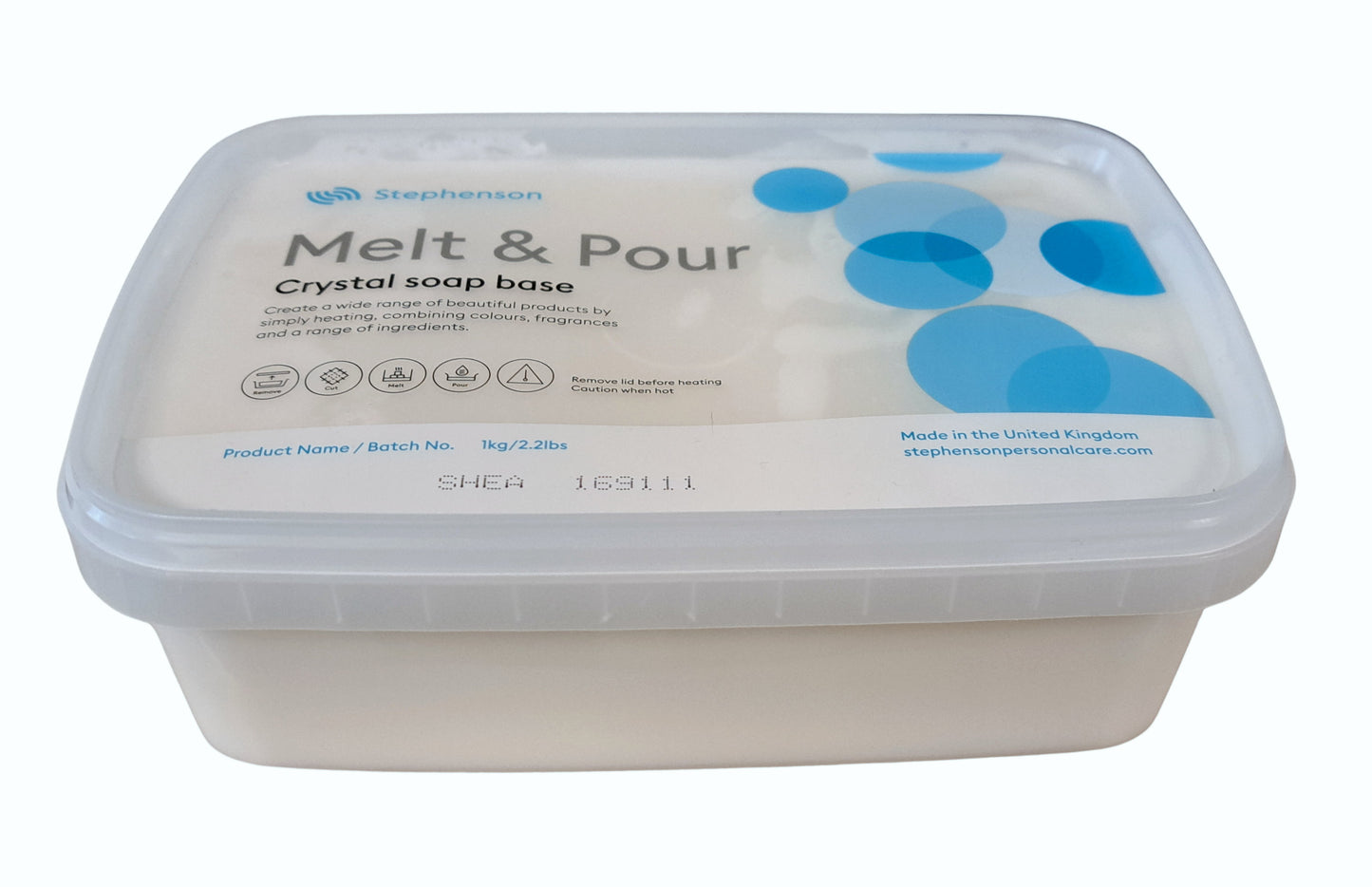 Rohseife Sheabutter Seifenbasis 1kg Seifenherstellung transparent Seife Basis