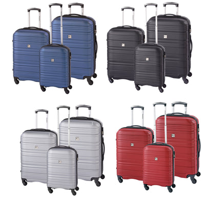 3tlg Reisekoffer Trolley Hartschale Koffer Set Travel Kofferset Rollen 360°