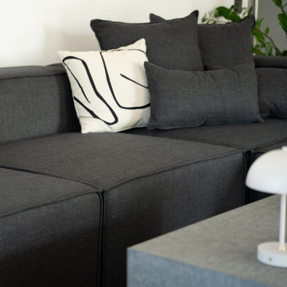 Modulares Sofa Cozy M 327x120 cm Wohnlandschaft Sofa Couch Wohnzimmer Garnitur