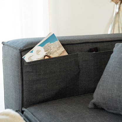 Modulares Sofa Cozy M 327x120 cm Wohnlandschaft Sofa Couch Wohnzimmer Garnitur